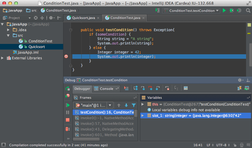 Intellij Idea Debug