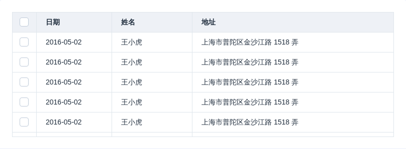 Table 表格组件 - 图13