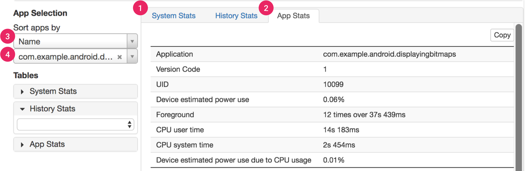 Profile battery usage - 图4