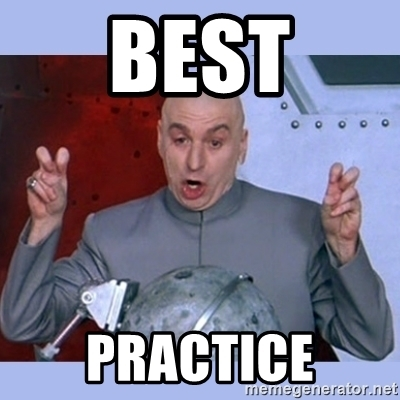 Best Practices Dr Evil