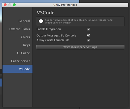 VSCode Preferences