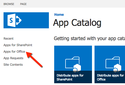 App Catalogue